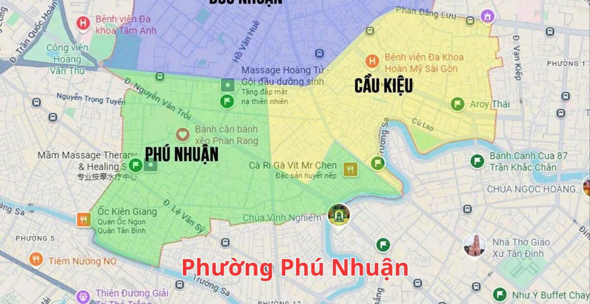Cho thuê văn phòng phường Phú Nhuận giá ưu đãi