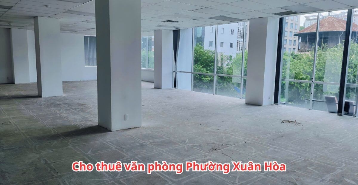 Cho thuê văn phòng phường Xuân Hòa giá ưu đãi