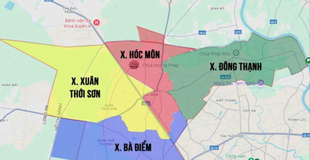 Cho thuê văn phòng xã Đông Thạnh giá rẻ ưu đãi