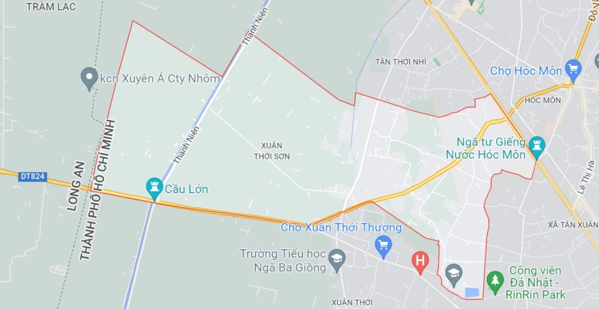 Cho thuê văn phòng xã Xuân Thới Sơn giá rẻ ưu đãi
