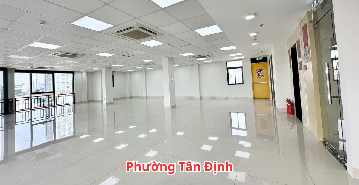 Danh sách một số văn phòng cho thuê phường Tân Định