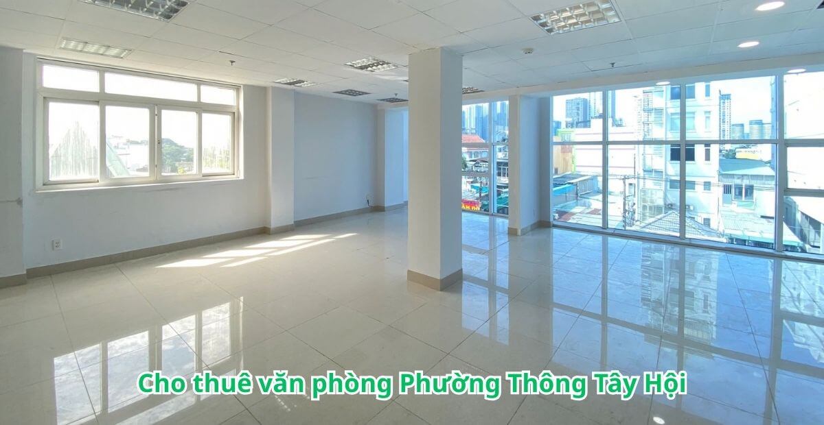 Địa điểm văn phòng cho thuê phường Thông Tây Hội nổi bật