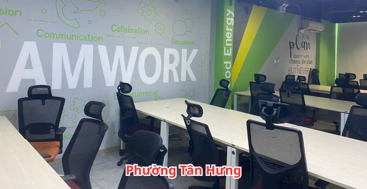 Gợi ý các địa điểm văn phòng cho thuê phường Tân Hưng