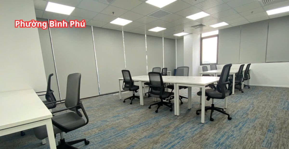 Gợi ý địa điểm văn phòng cho thuê phường Bình Phú nổi bật