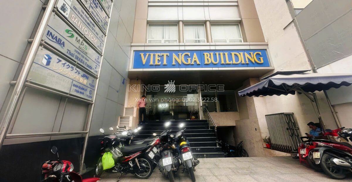 Mặt trước tòa nhà Việt Nga Building Quận 1