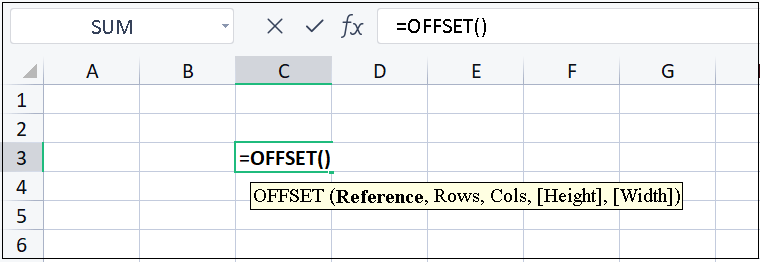 Ứng dụng thực tế của hàm OFFSET trong Excel