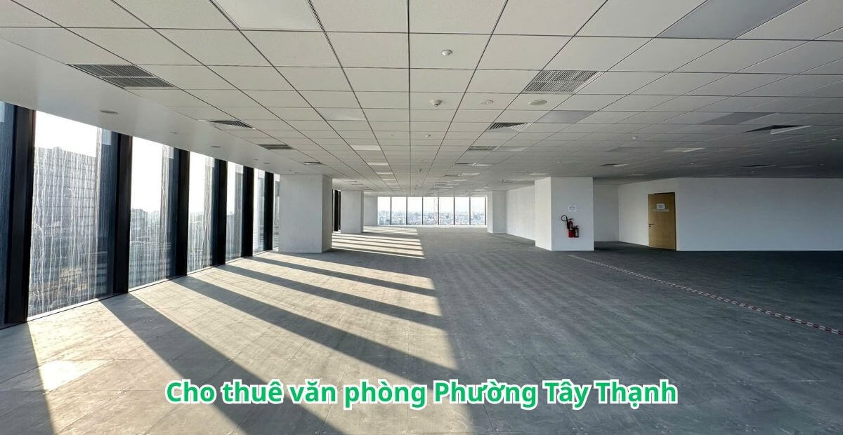 Văn phòng cho thuê phường Tây Thạnh nổi bật