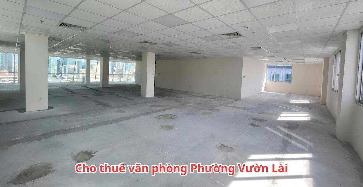 Văn phòng cho thuê phường Vườn Lài nổi bật