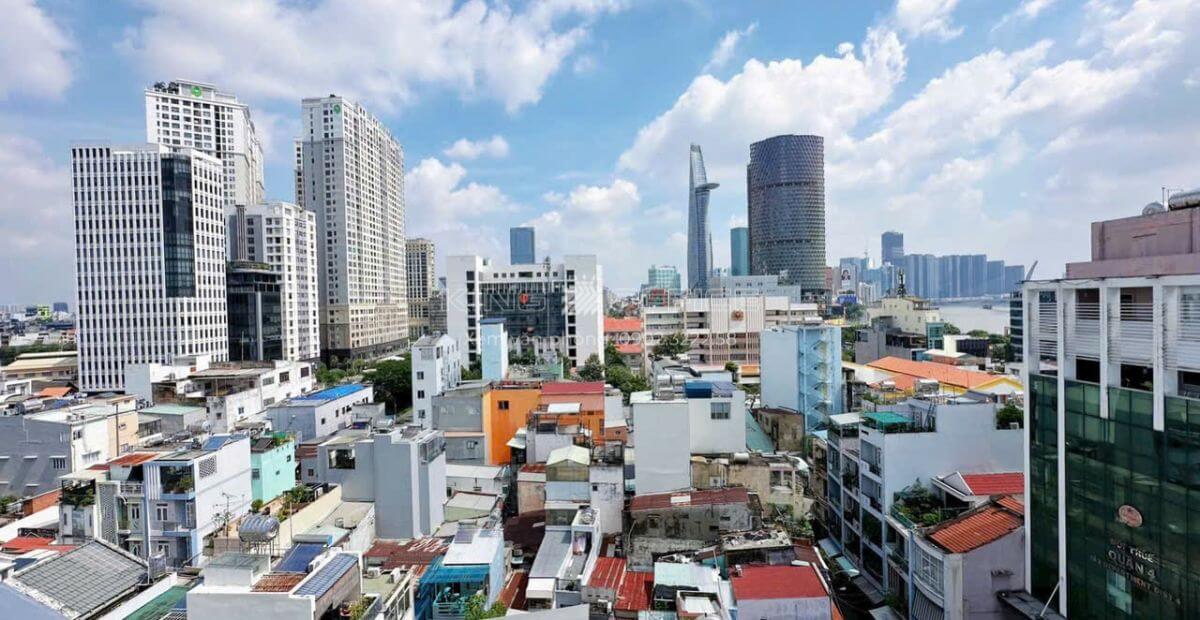 View từ tòa nhà TTM Building Quận 4