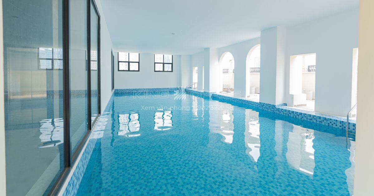 hồ bơi tầng 8 tòa nhà vinatex building quận 1