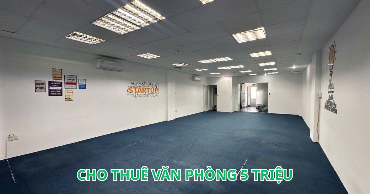 ai nên thuê văn phòng 5 triệu