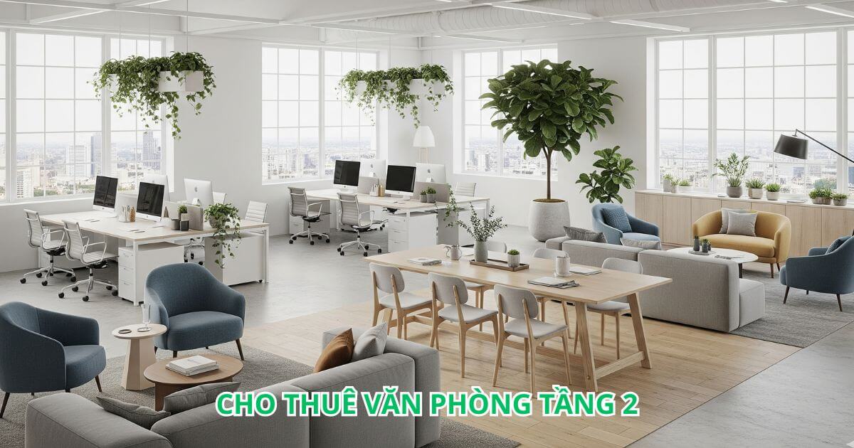 bảng giá tham khảo cho thuê văn phòng tầng 2