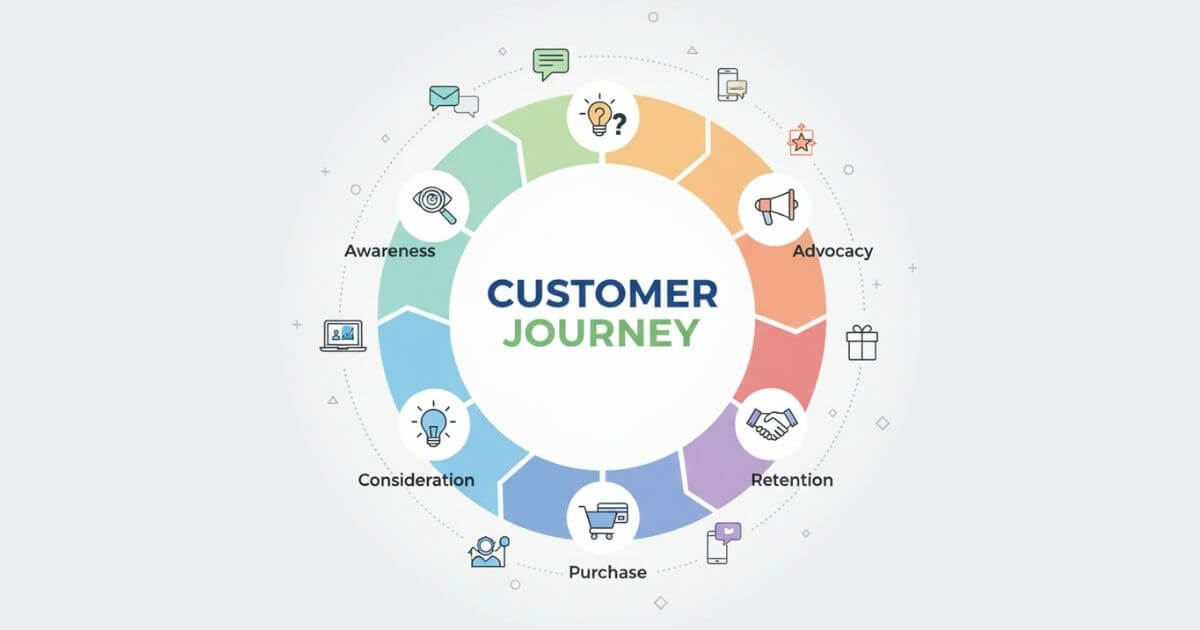 customer journey là gì 5 bước tối ưu hành trình khách hàng