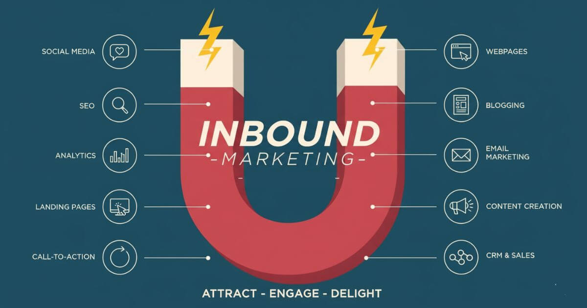 inbound marketing là gì 4 bước thực hiện chiến lược inbound
