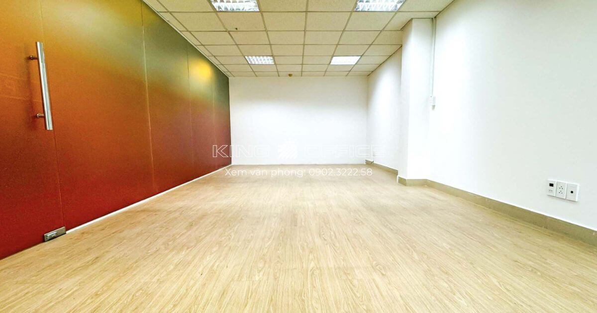 không gian tầng trệt tòa nhà halo nguyễn phi khanh building quận 1