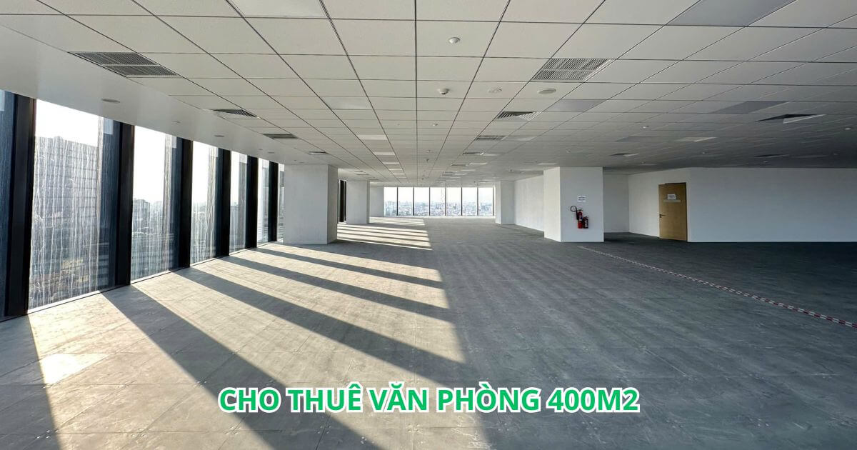 lợi ích khi chọn văn phòng cho thuê 400m2