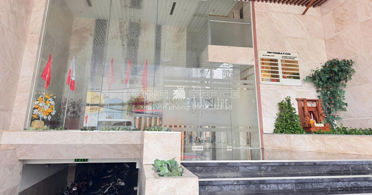 mặt trước tòa nhà asia trade building quận 7