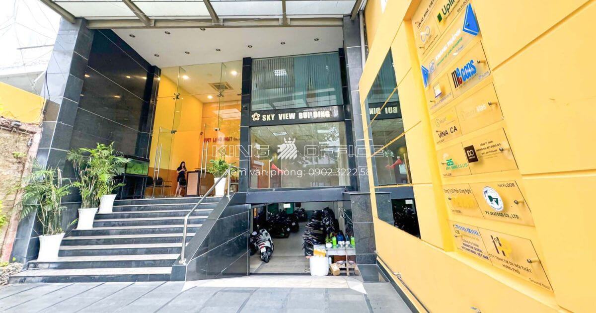 mặt trước tòa nhà halo nguyễn phi khanh building quận 1