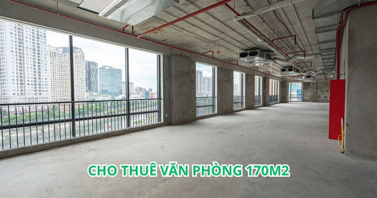 nhu cầu cho thuê văn phòng 170m2