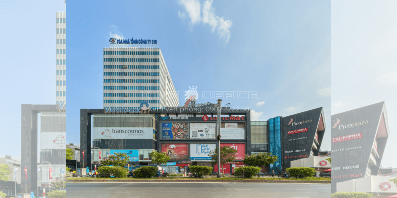 Tòa nhà Pico Plaza - Cao ốc văn phòng cho thuê Quận Tân Bình