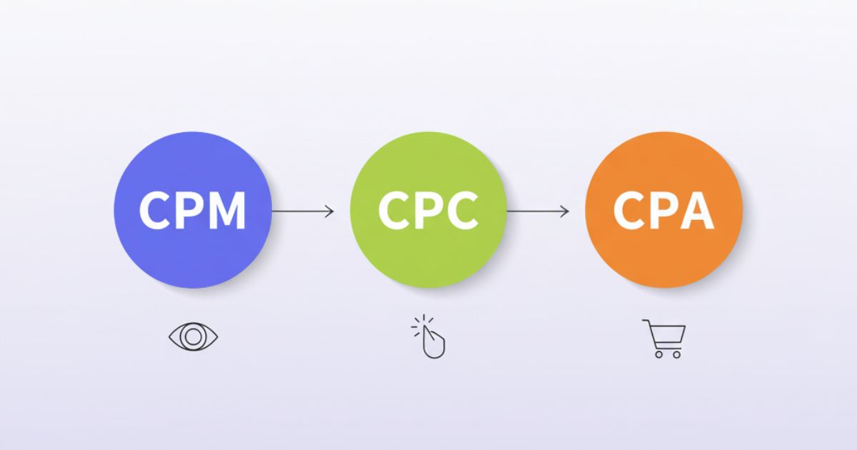 so sánh cpm và các chỉ số liên quan cpc cpa