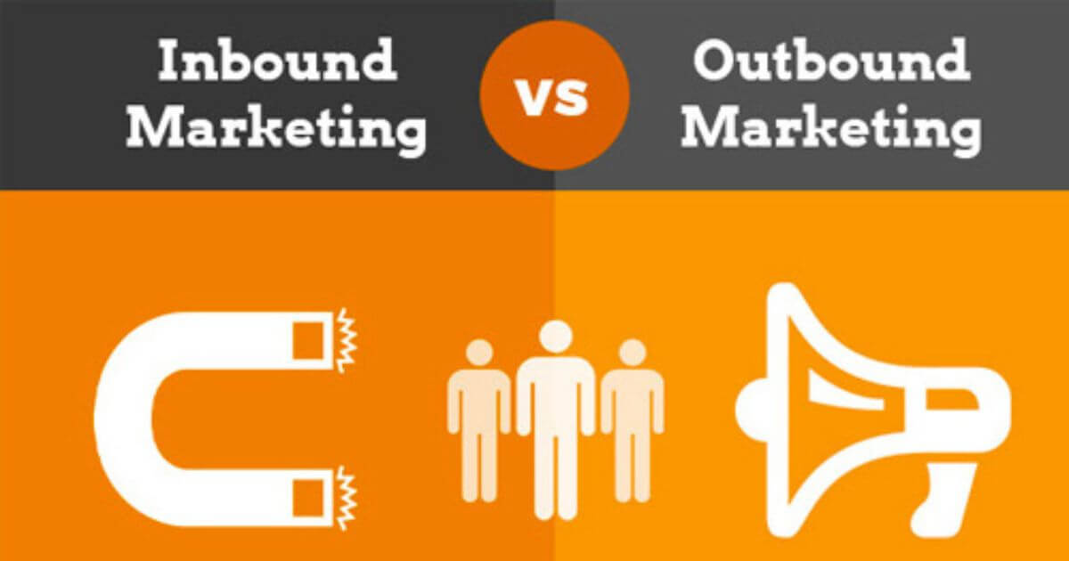 sự khác biệt giữa inbound và outbound marketing
