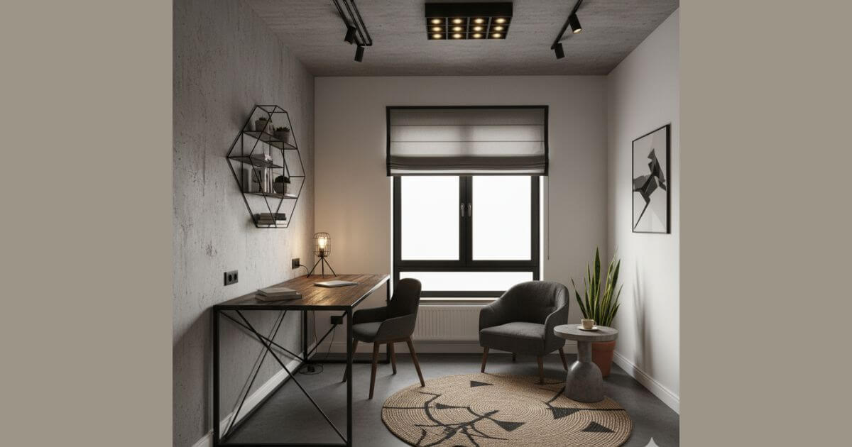 thiết kế văn phòng 10m2