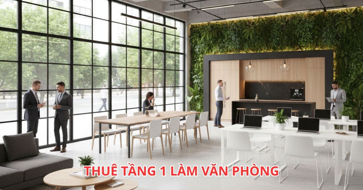 ưu điểm khi thuê tầng 1 làm văn phòng
