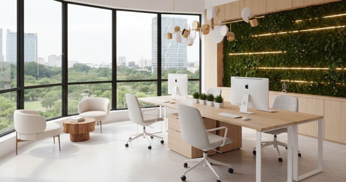 văn phòng phổ biến tân bình full nội thất