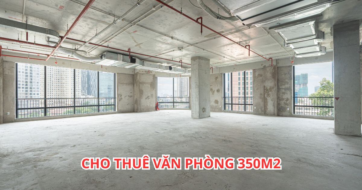 yếu tố ảnh hưởng đến báo giá cho thuê văn phòng 350m2