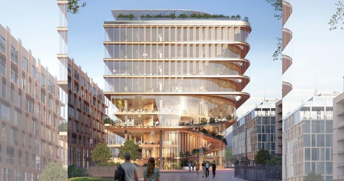 công năng chính của toà nhà văn phòng 8 tầng