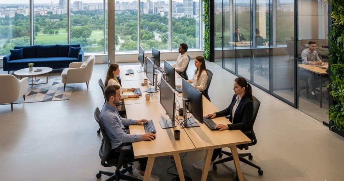 lựa chọn nội thất công thái học cho tư thế ngồi chuẩn văn phòng