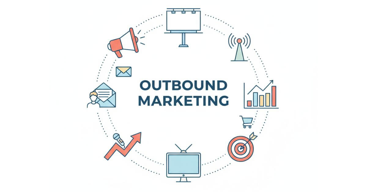 so sánh inbound marketing và outbound marketing