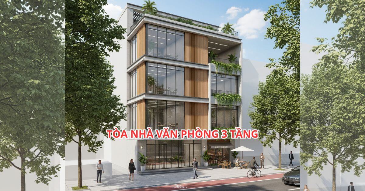 ưu điểm của mẫu nhà văn phòng 3 tầng