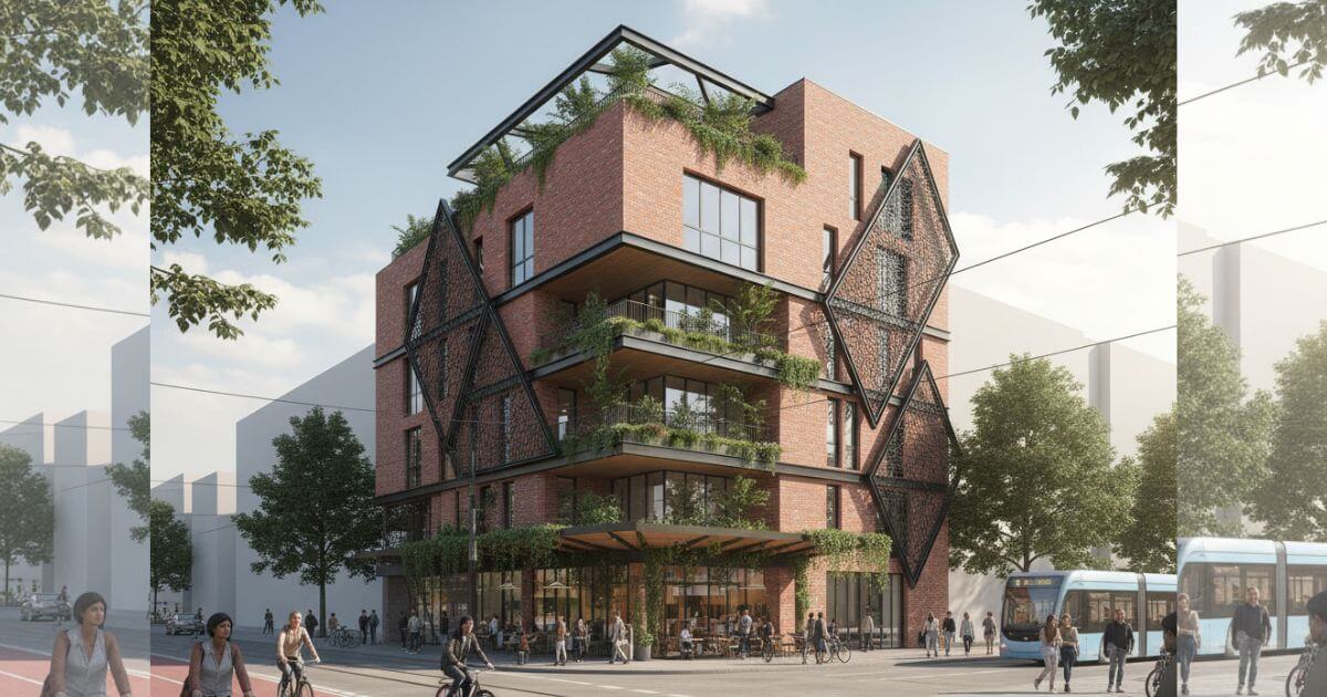 xu hướng thiết kế tòa nhà văn phòng 3 tầng