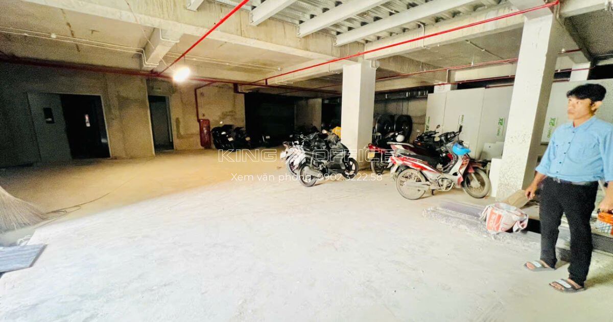 Bãi xe tòa nhà QA 4 Building Thủ Đức