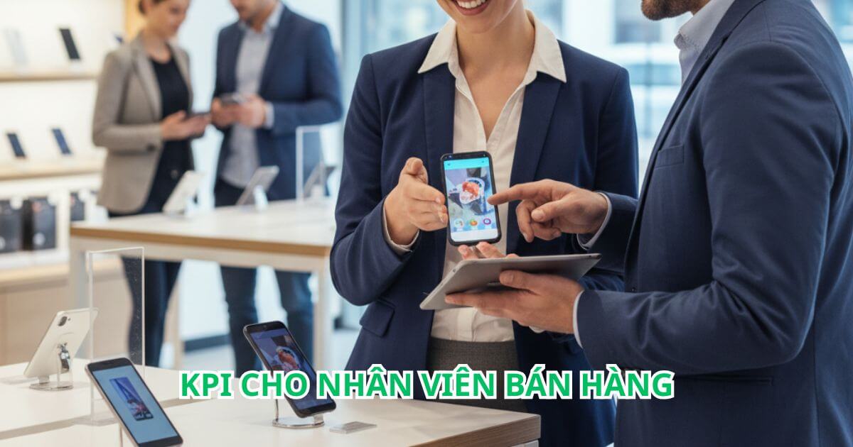 Các tiêu chí đánh giá KPI cho nhân viên bán hàng