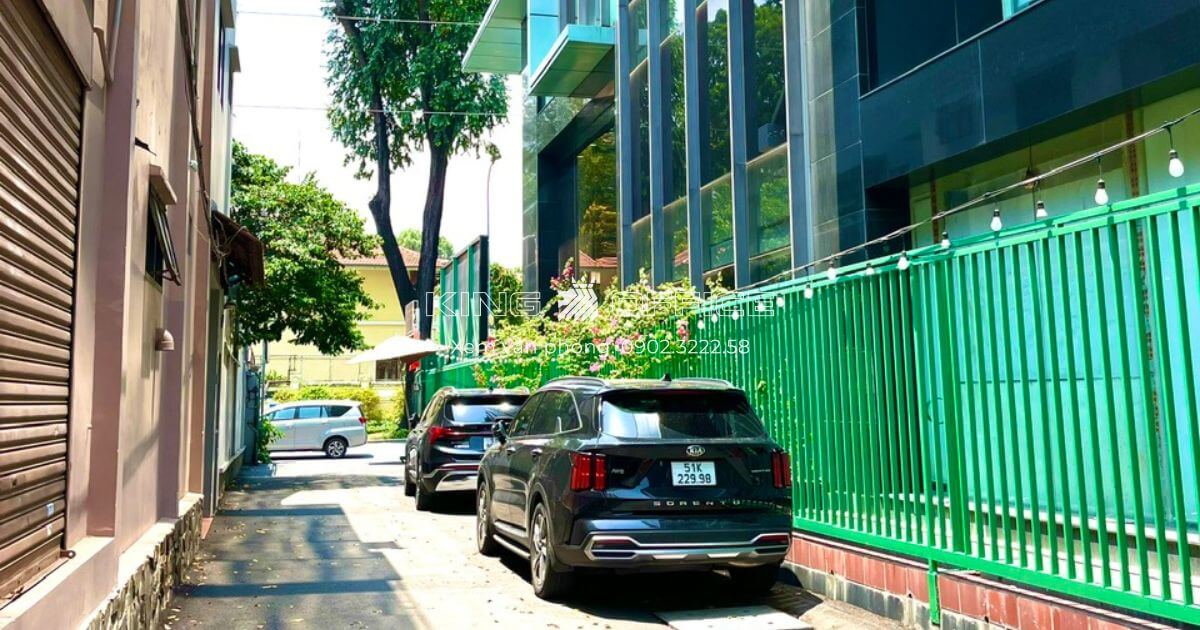 Lối đi tòa nhà Wiseland Office Quận 3