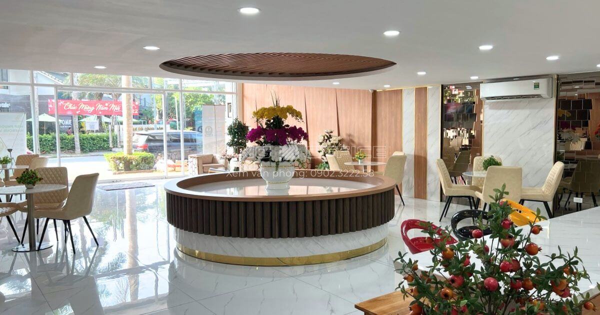 Sảnh tòa nhà 153 Trần Trọng Cung Quận 7