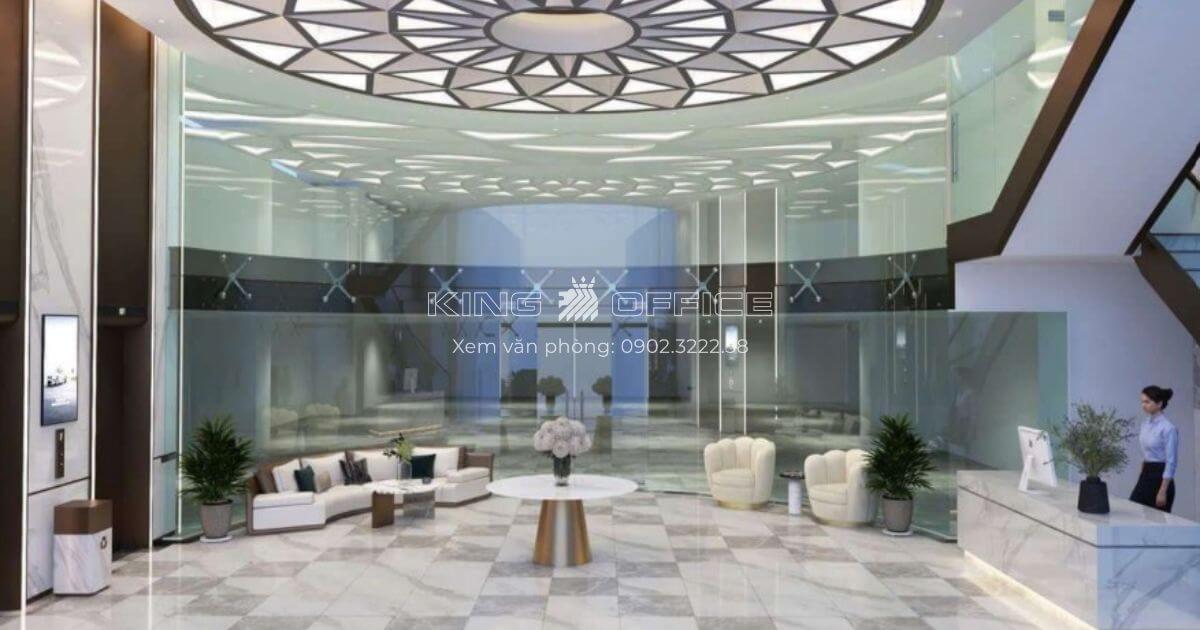 khu vực lễ tân Victory Tower CMT8