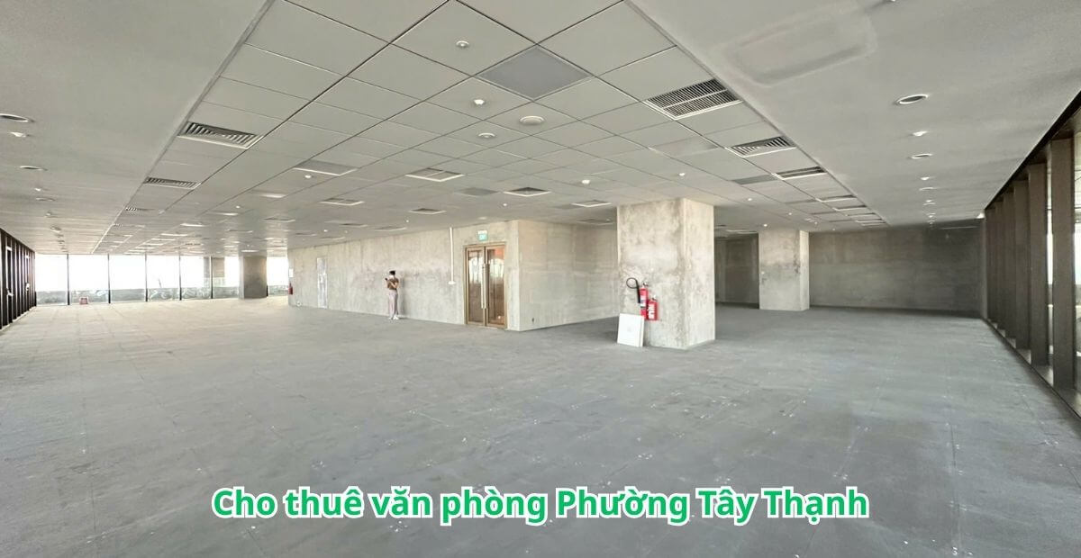 Cho thuê văn phòng phường Tây Thạnh giá ưu đãi