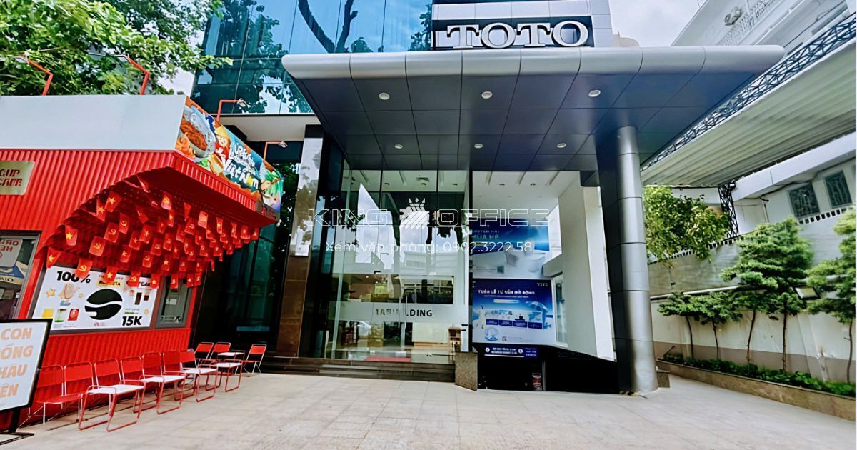 Mặt trước tòa nhà 1A Building Phạm Ngọc Thạch Quận 1