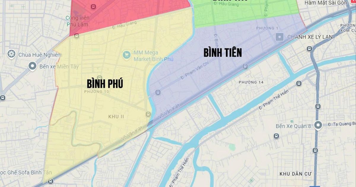 Phường Bình Phú thuộc Quận nào