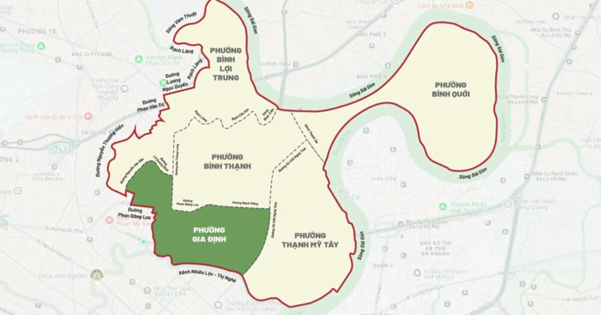 Phường Gia Định thuộc quận nào