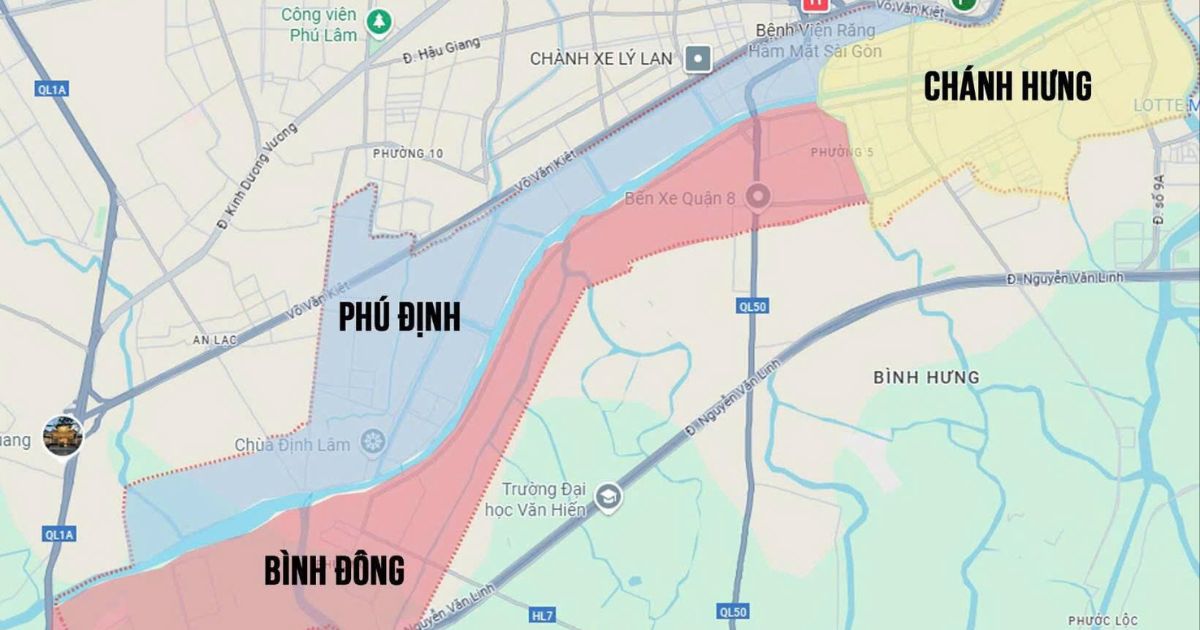Phường Phú Định thuộc quận nào