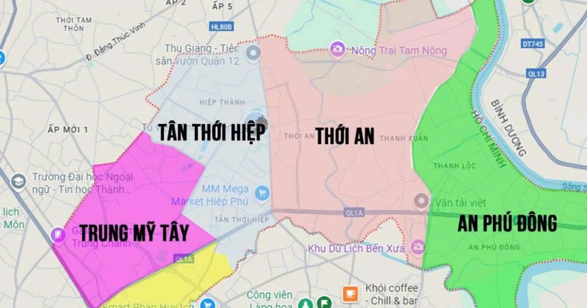 Phường Tân Thới Hiệp thuộc quận nào
