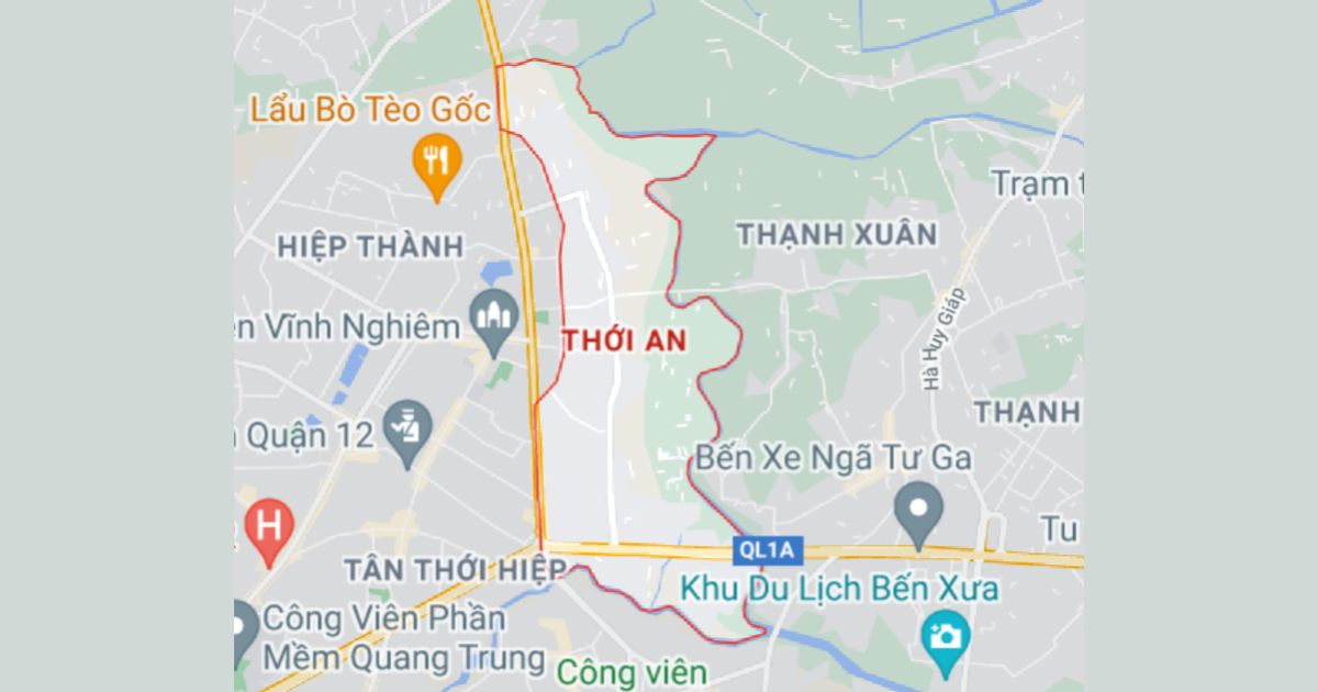 Phường Thới An thuộc quận nào
