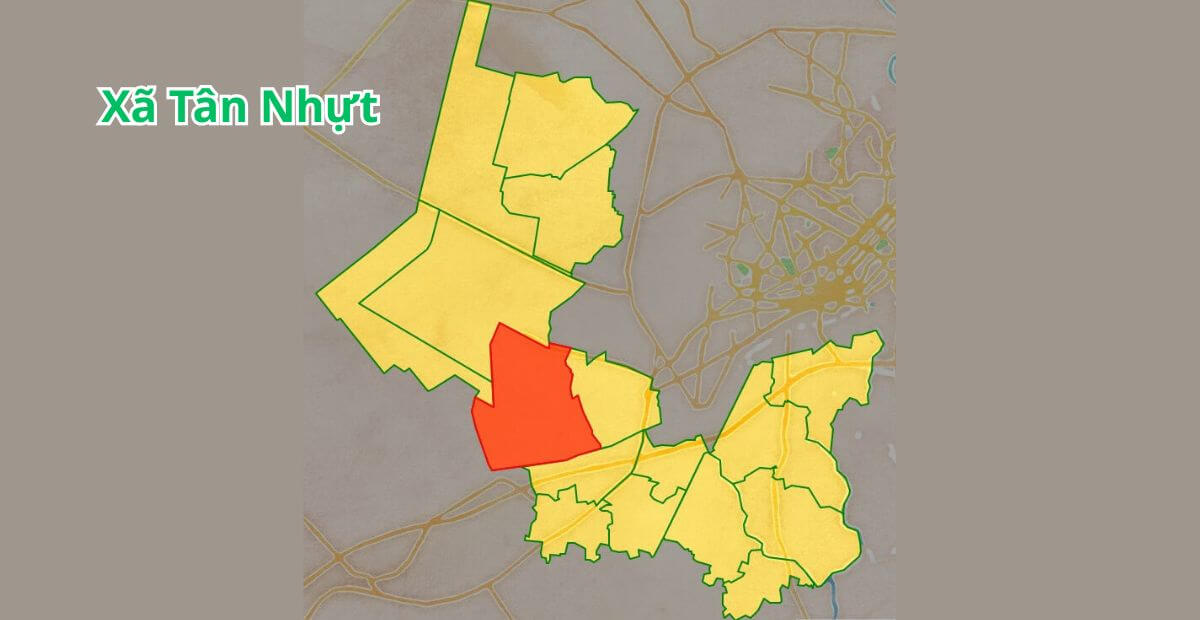 xã Tân Nhựt thuộc quận nào