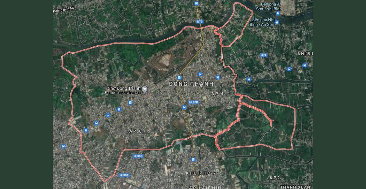 Bảng giá cho thuê văn phòng phường Đông Thạnh