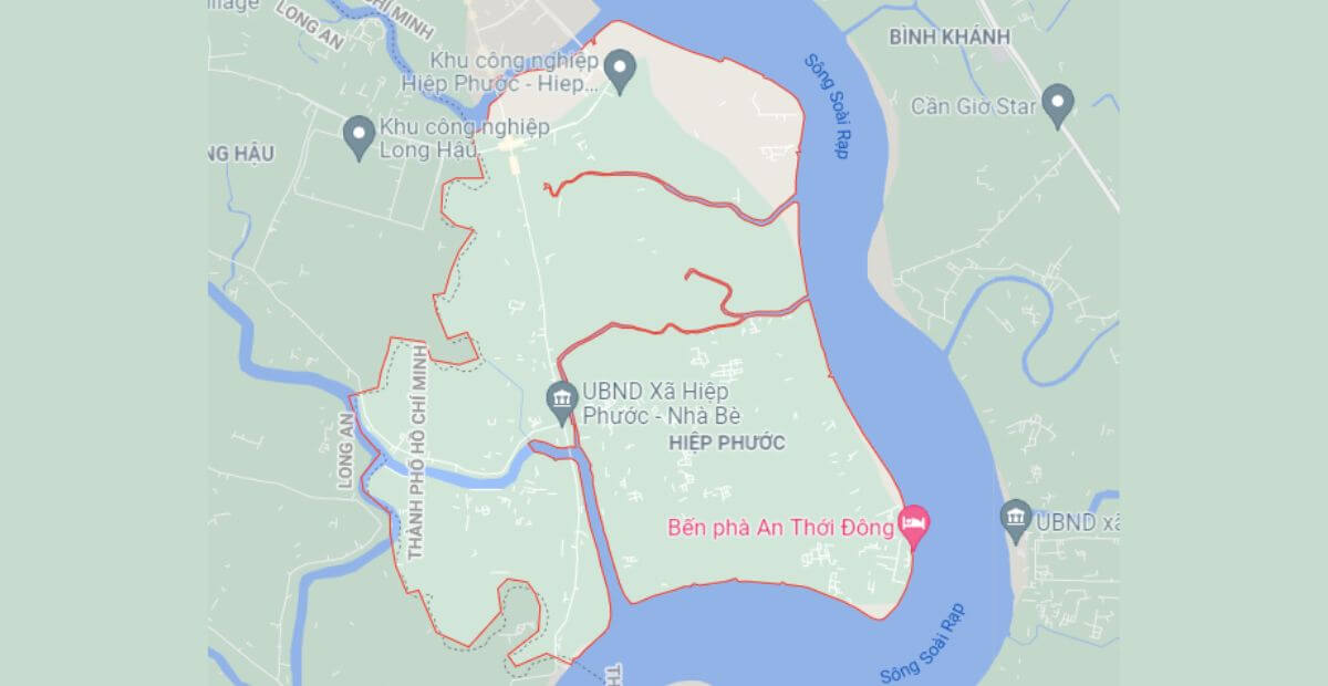 Xã Hiệp Phước thuộc quận nào tại TP HCM